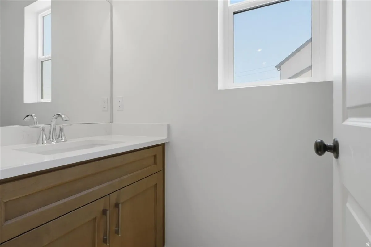 1/2 bath on Main Floor
