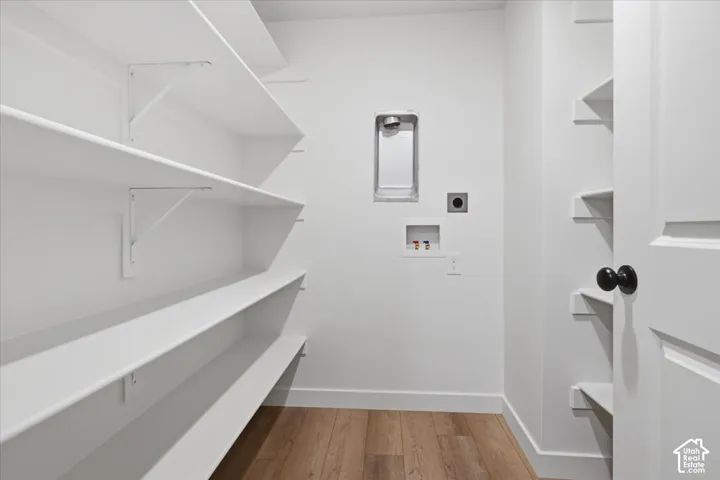 Storage and Laundry in ADU