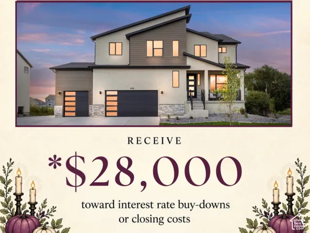 Ask Agent for details on the preferred lender incentive for rate buy downs/closing costs