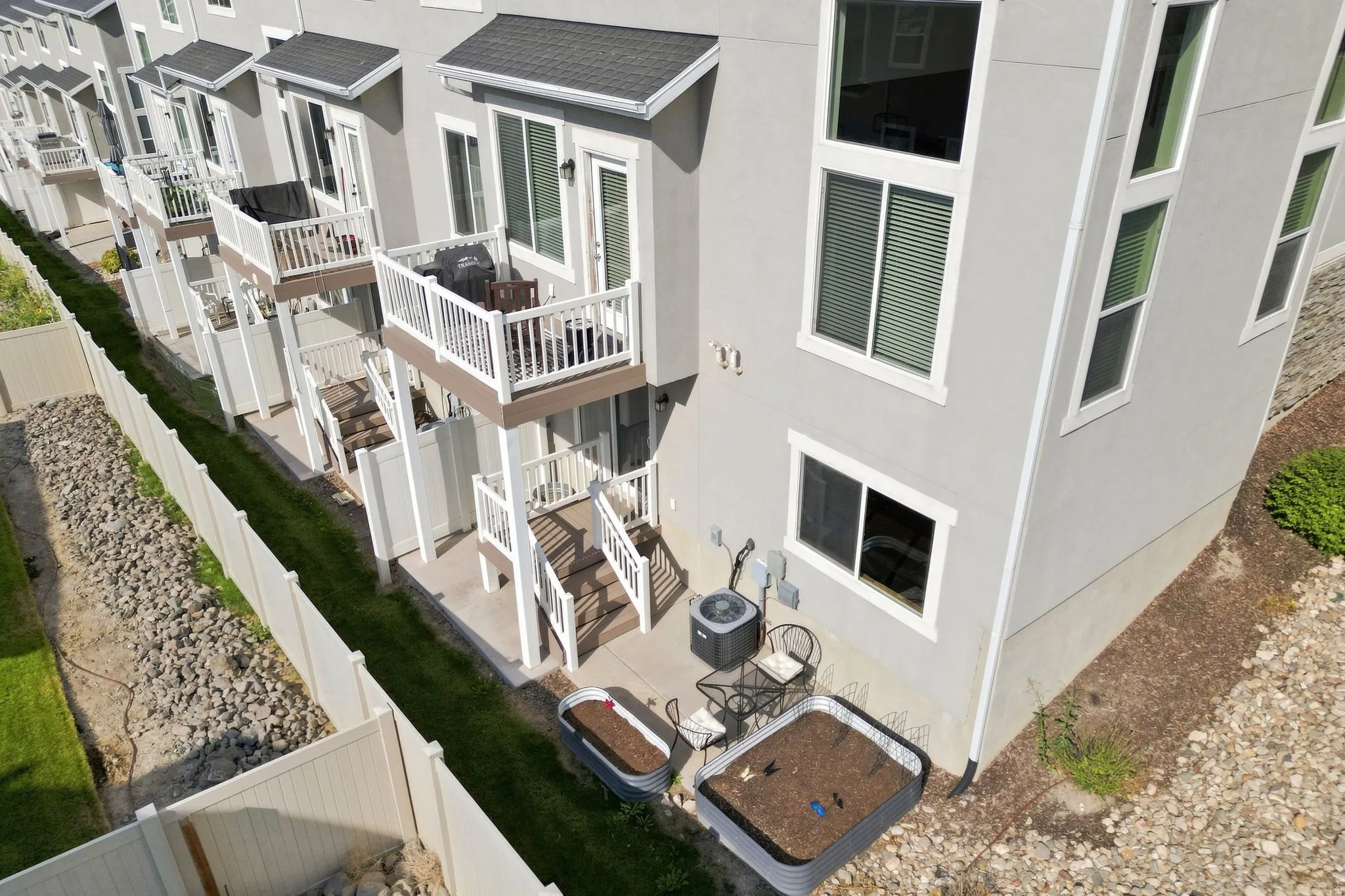 Private patio space featuring a concrete pad and direct outdoor access