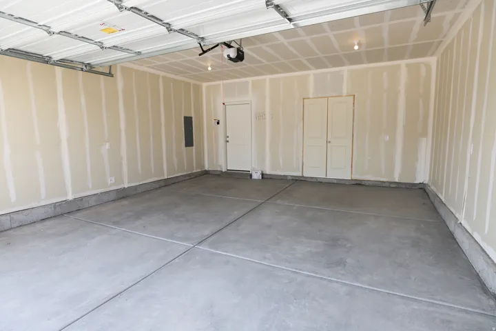 Full 2 car garage