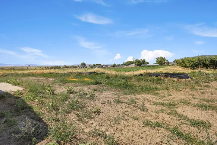 Expansive undeveloped land with a distant mountain backdrop