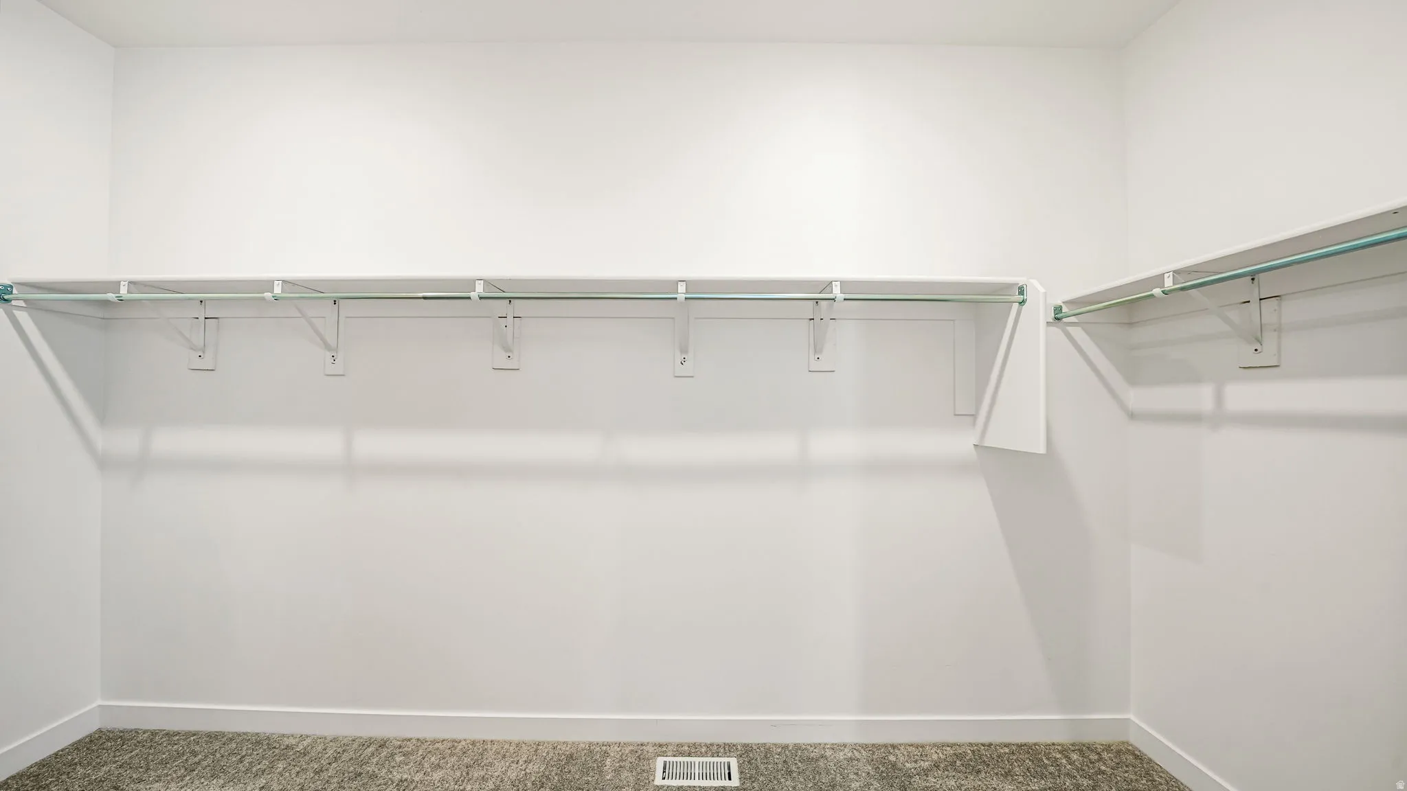 Primary bedroom also feature a large walk-in closet