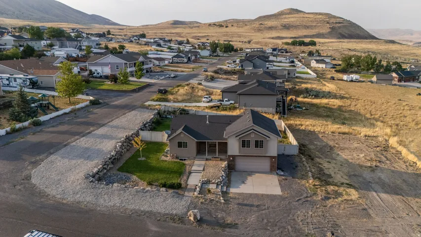 Single-family residence with a two-car garage