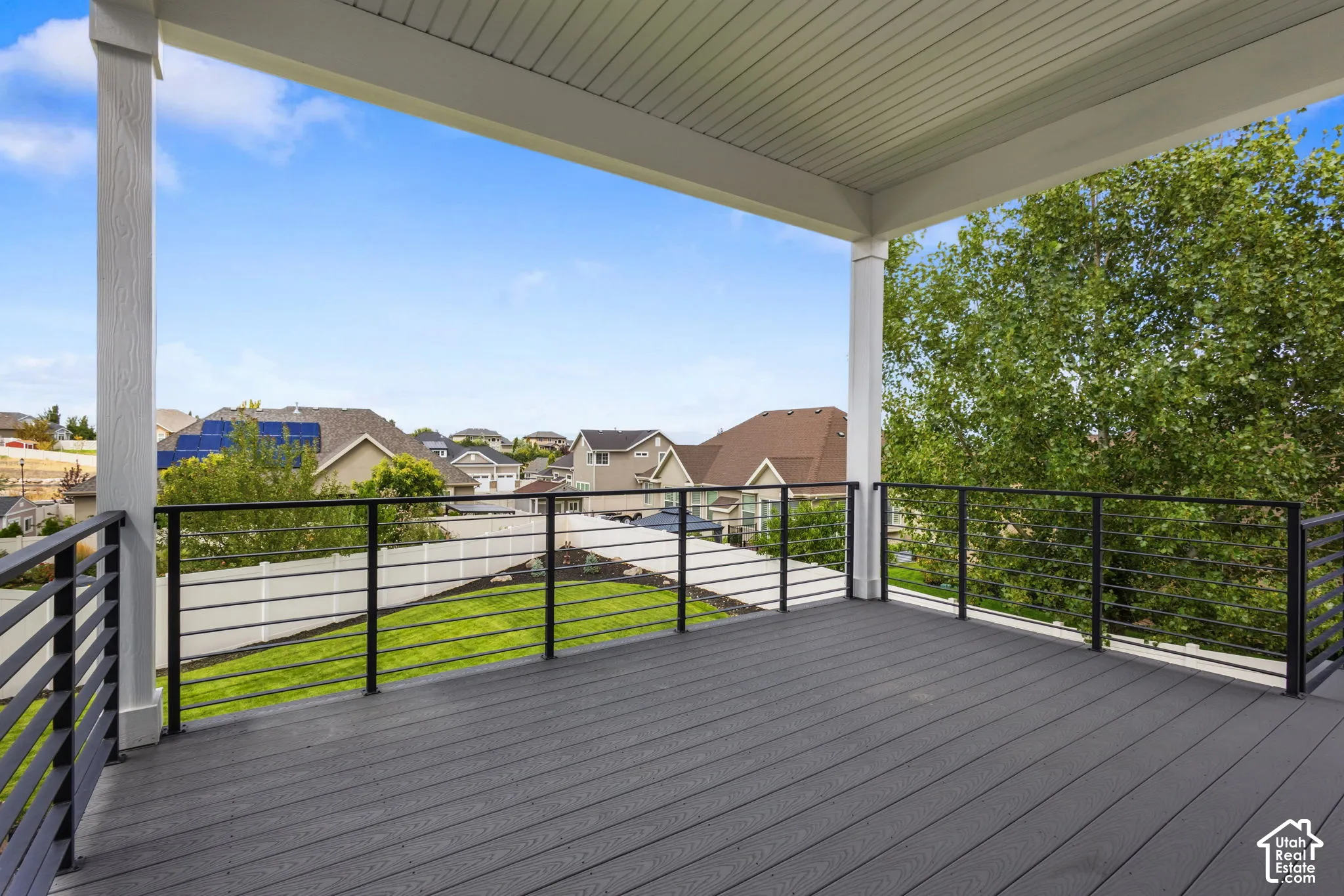 Covered outdoor living area