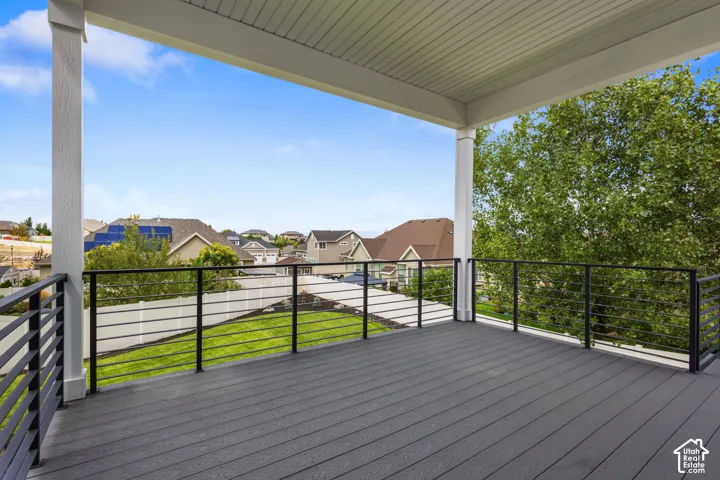 Covered outdoor living area