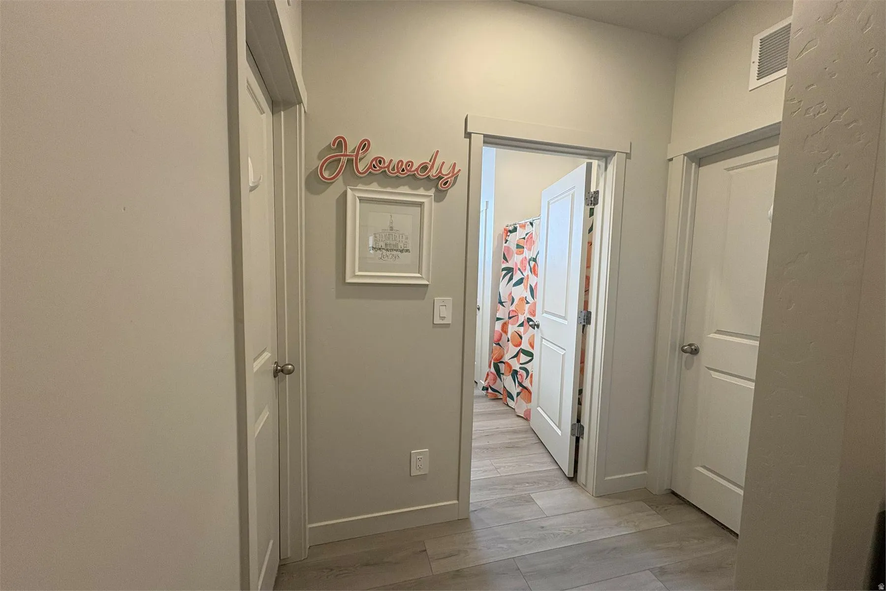 Wood-finish flooring