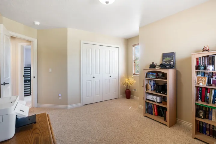 Additional Bedroom 2 room featuring neutral carpeting, recessed ceiling lighting, and abundant natural light from multiple windows
