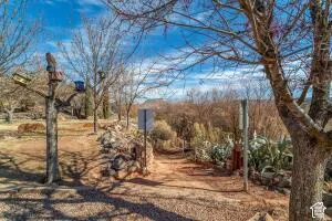 2nd entrance to the walking/biking trail along the Virgin River