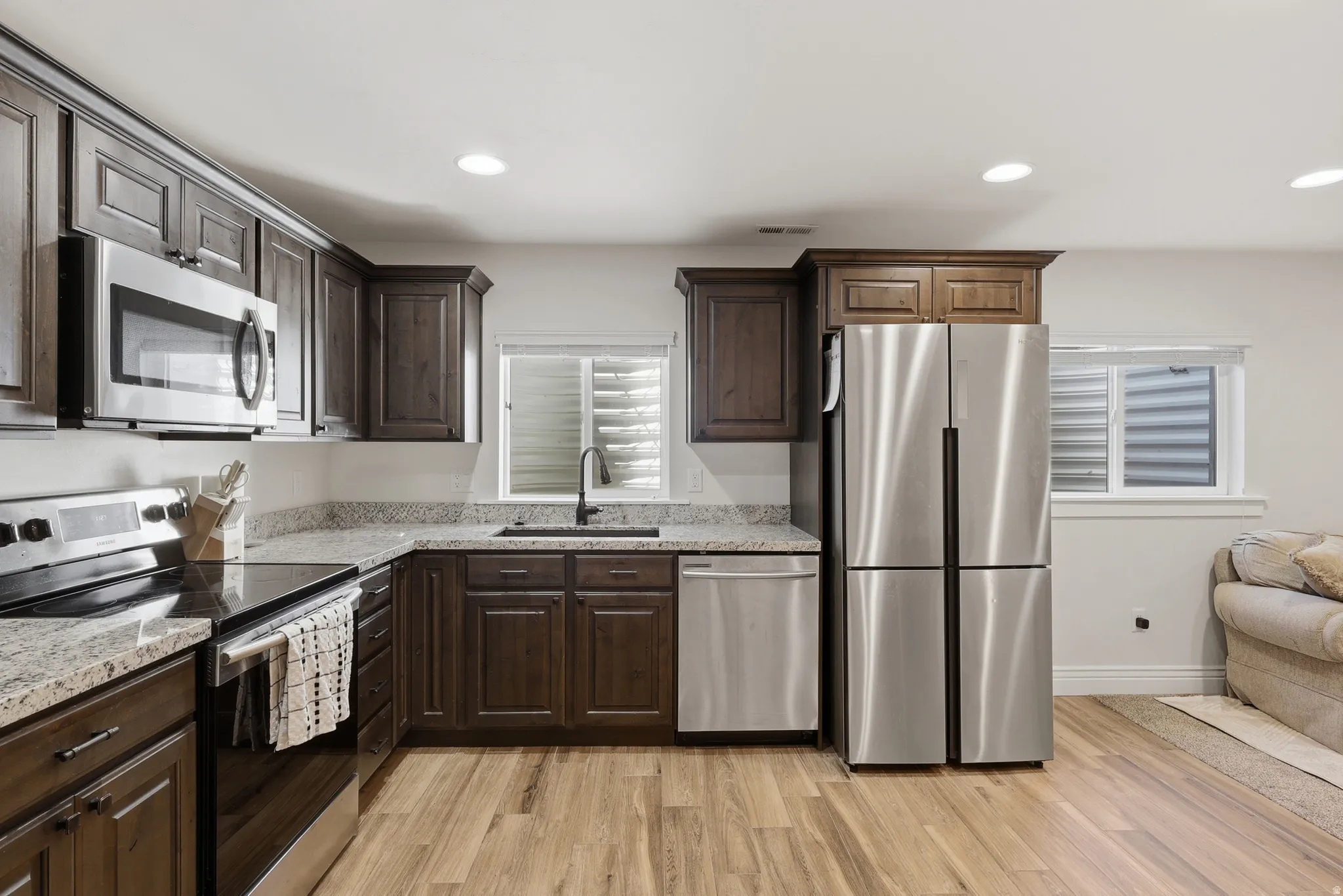Basement Apartment Kitchen