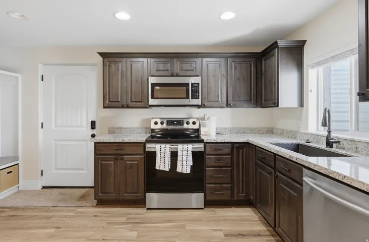 Basement Apartment Kitchen