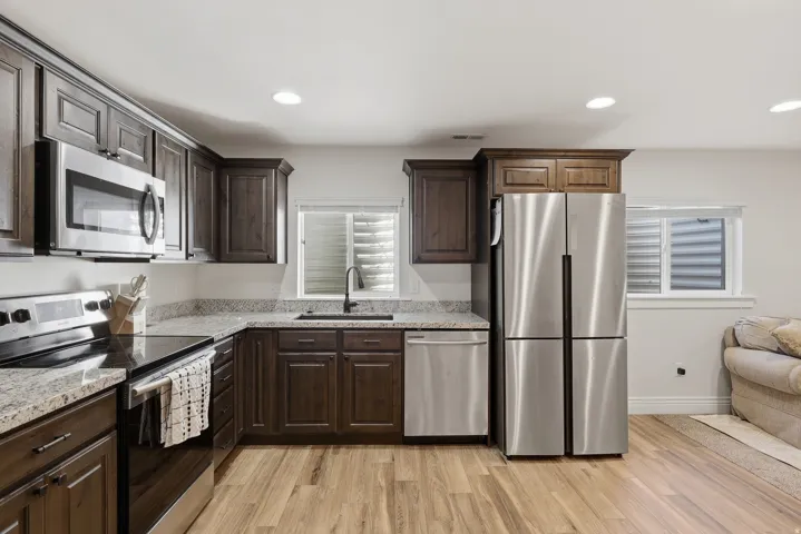 Basement Apartment Kitchen