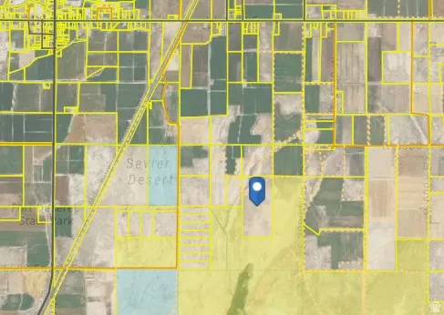 Property Map. Displaying the geographic boundaries of the property and surrounding parcels