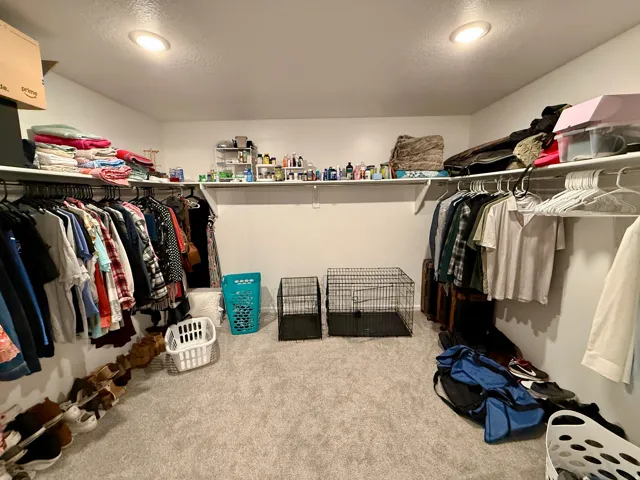 12 x10 walk in Master closet