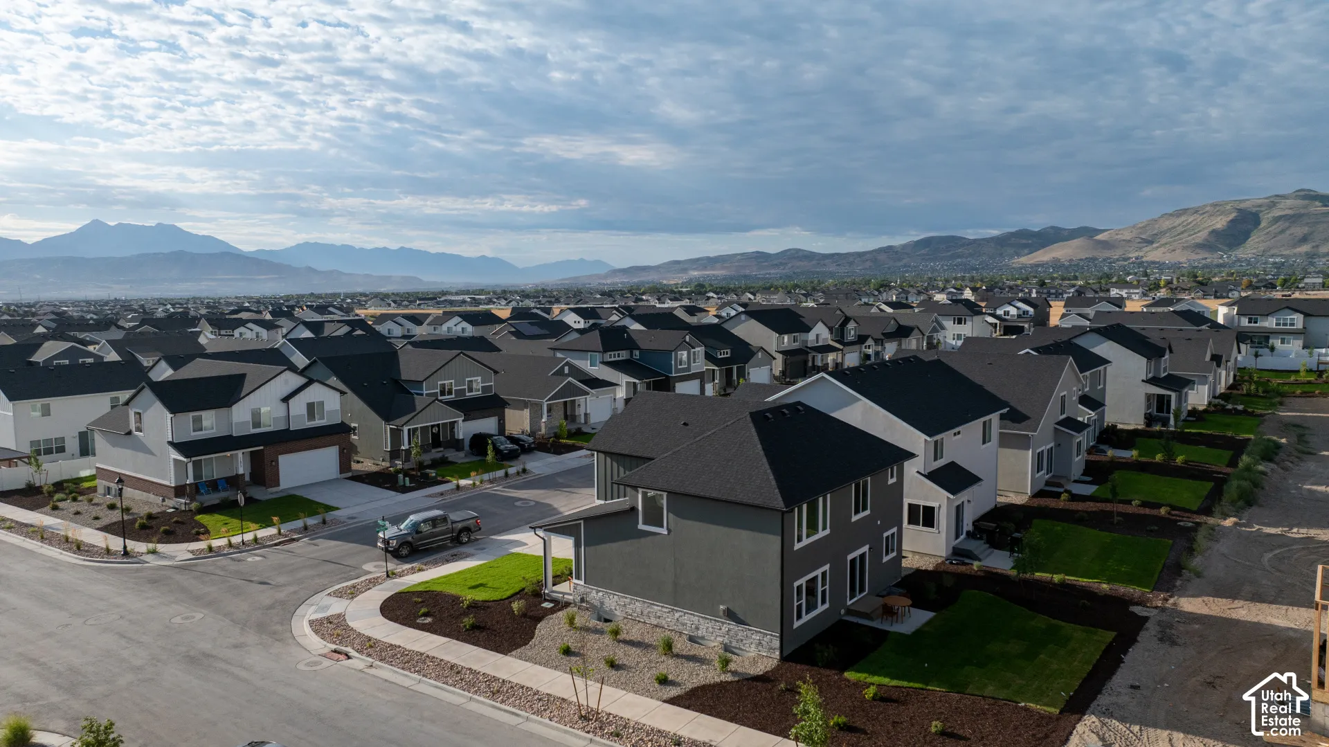 Expansive neighborhood with newly constructed homes