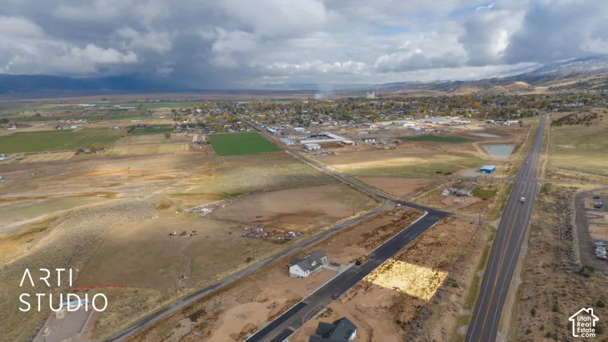 Developed residential lot with paved street frontage, situated in a semi-rural setting