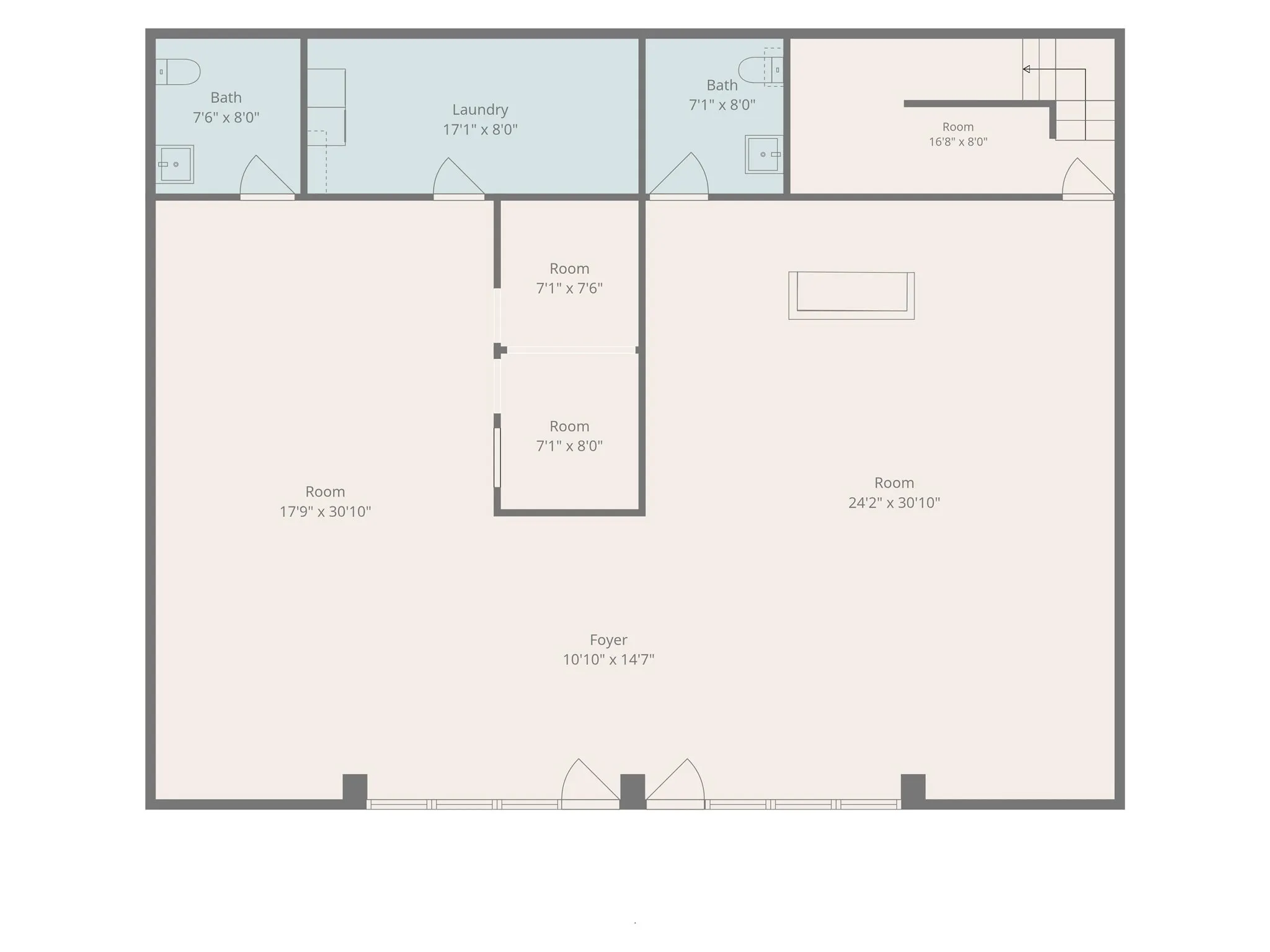 Floor plan suite 7 & 8