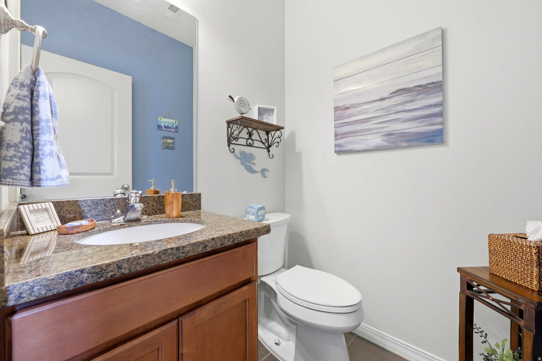 half Bathroom on main floor