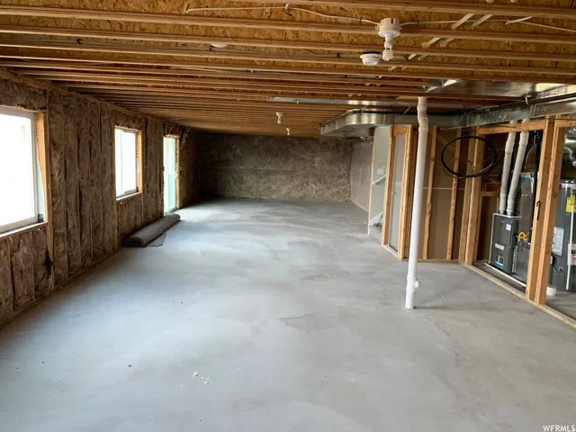 Unfinished basement