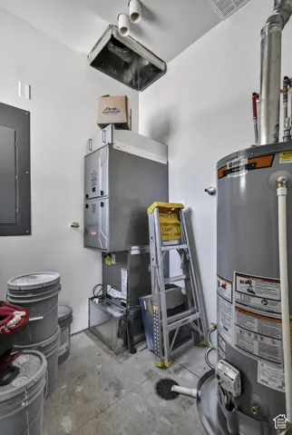 Water heater and HVAC systems present