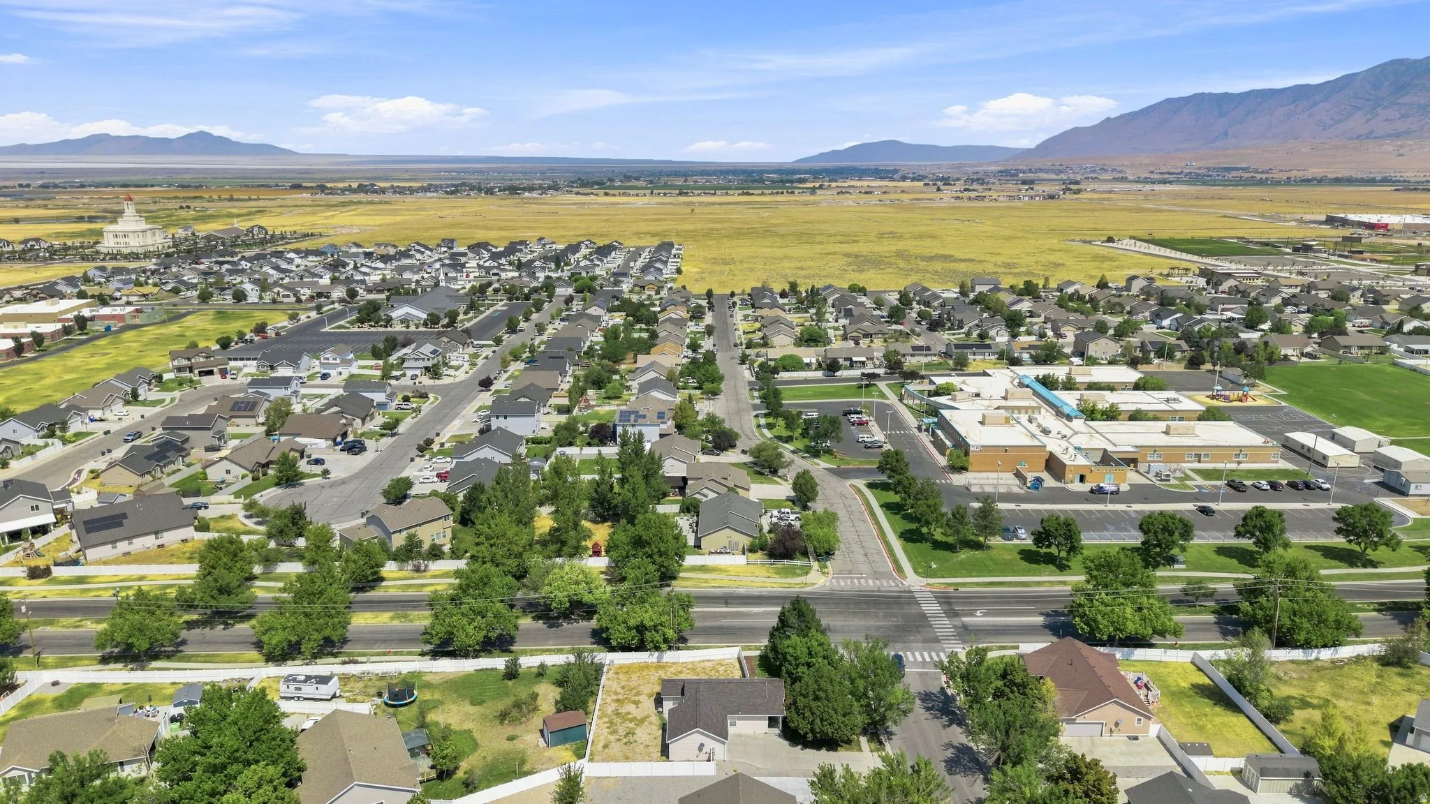 Aerial north view