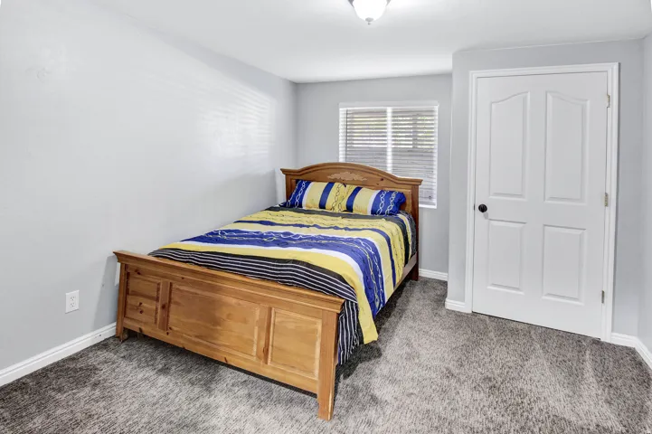 Light gray wall finish with contrasting white trim