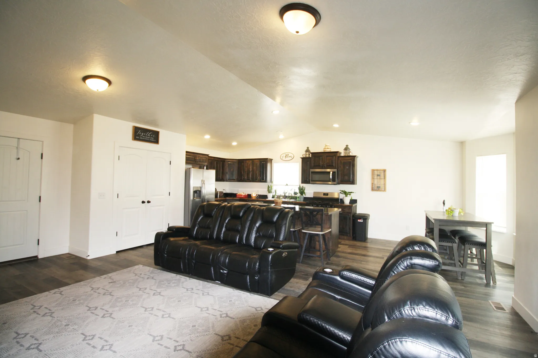 Wood-finish lvp flooring throughout