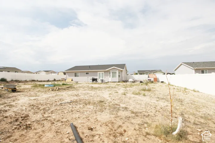 Blank slate for garden, landscaping, etc.