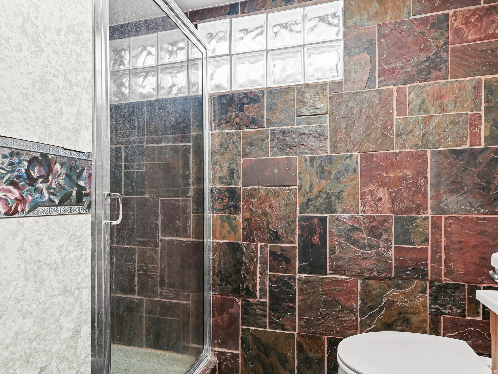 Basement shower