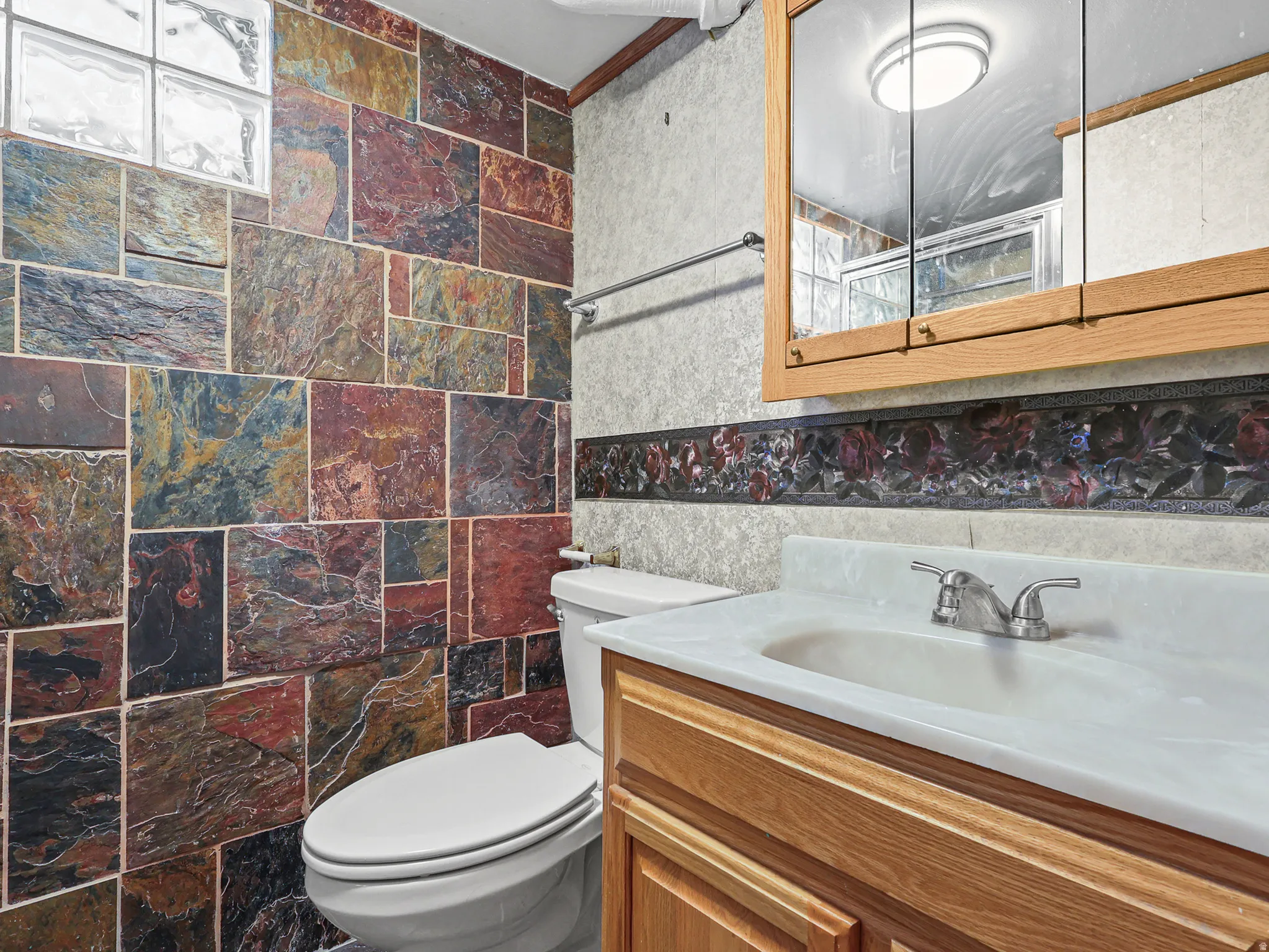 Basement bathroom