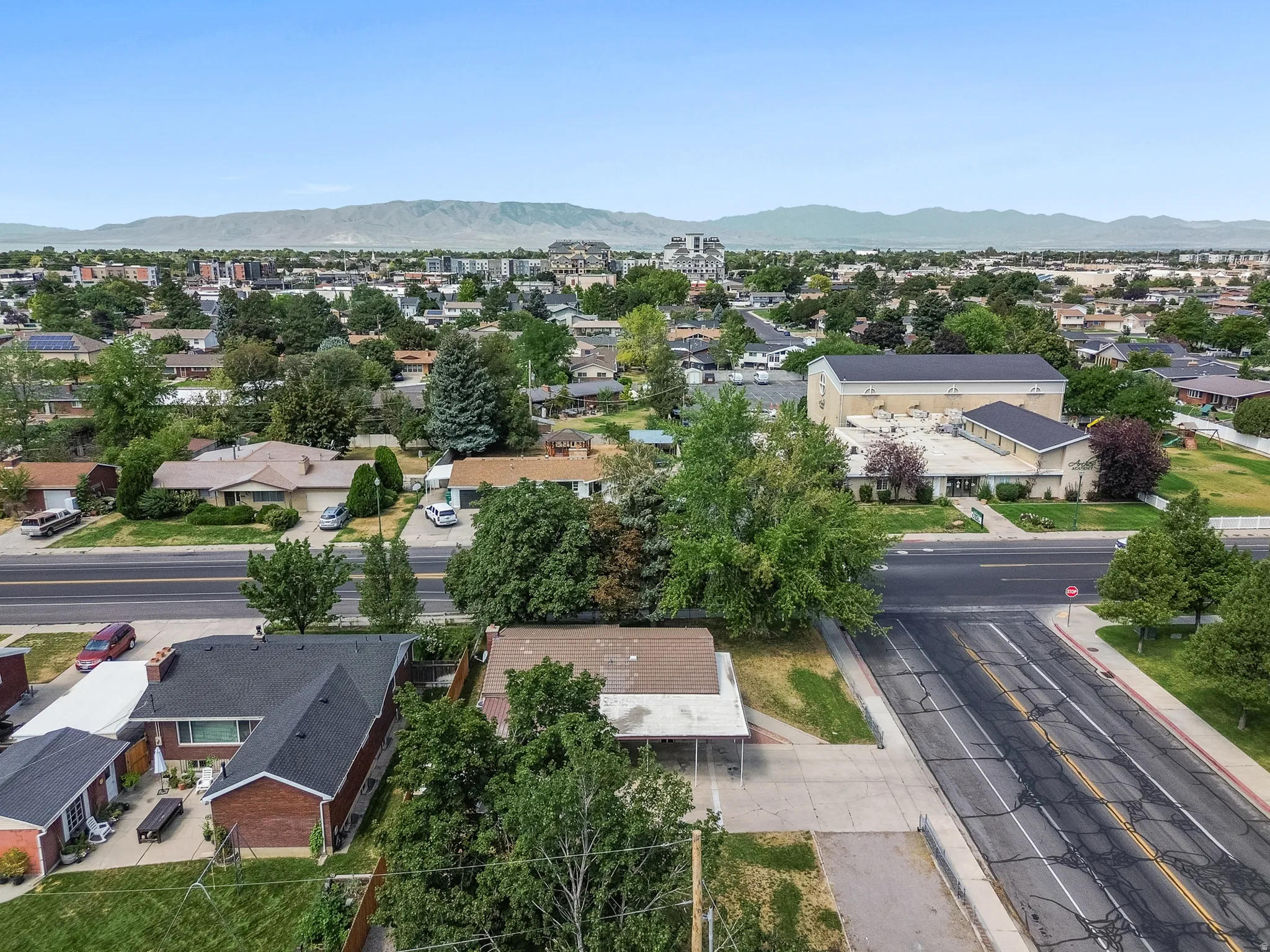 Aerial View of driveway