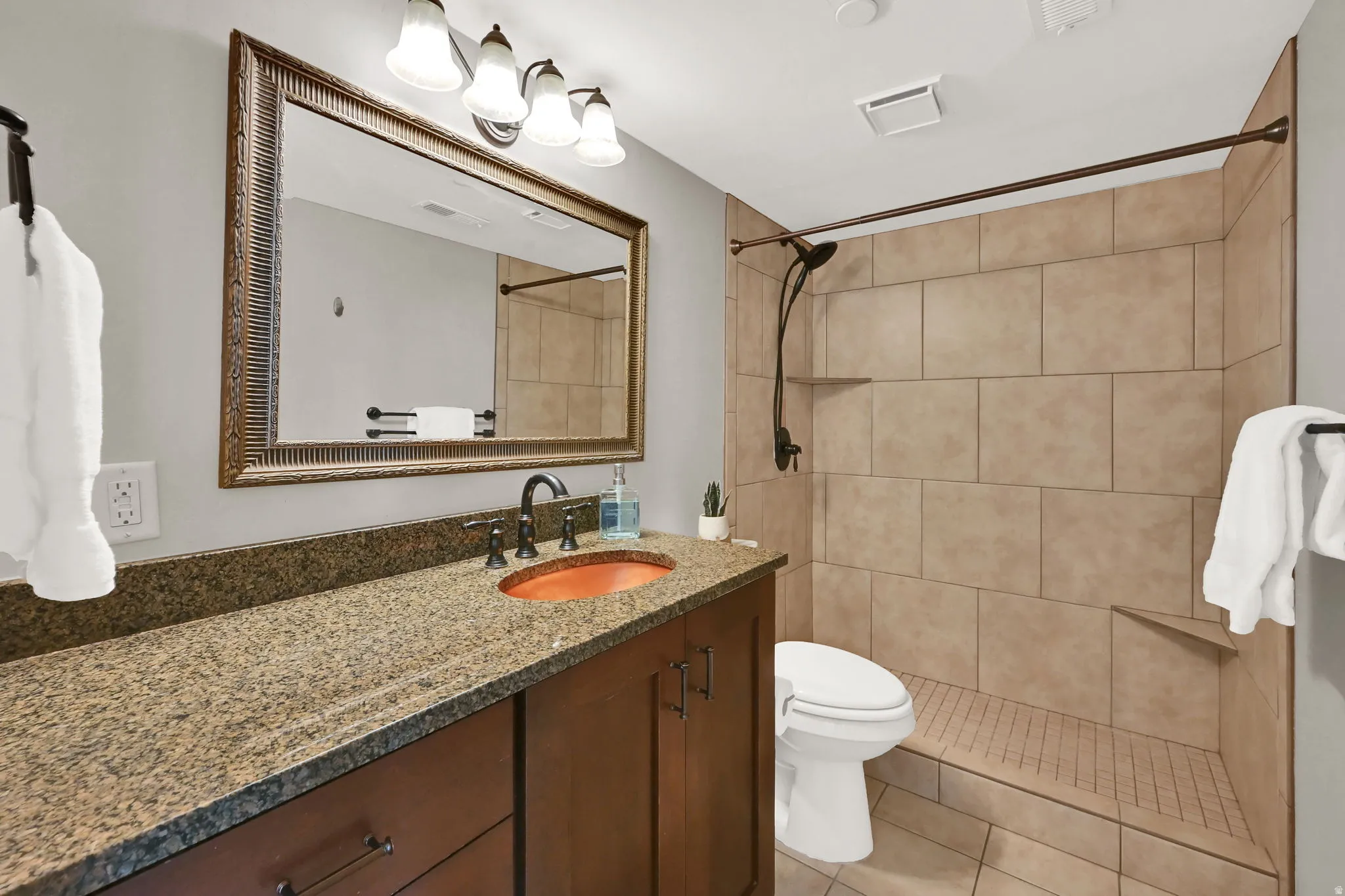 Secondary bathroom