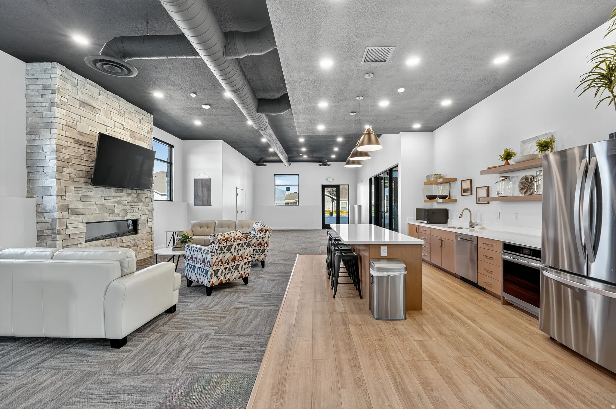 Clubhouse is available for residents use.