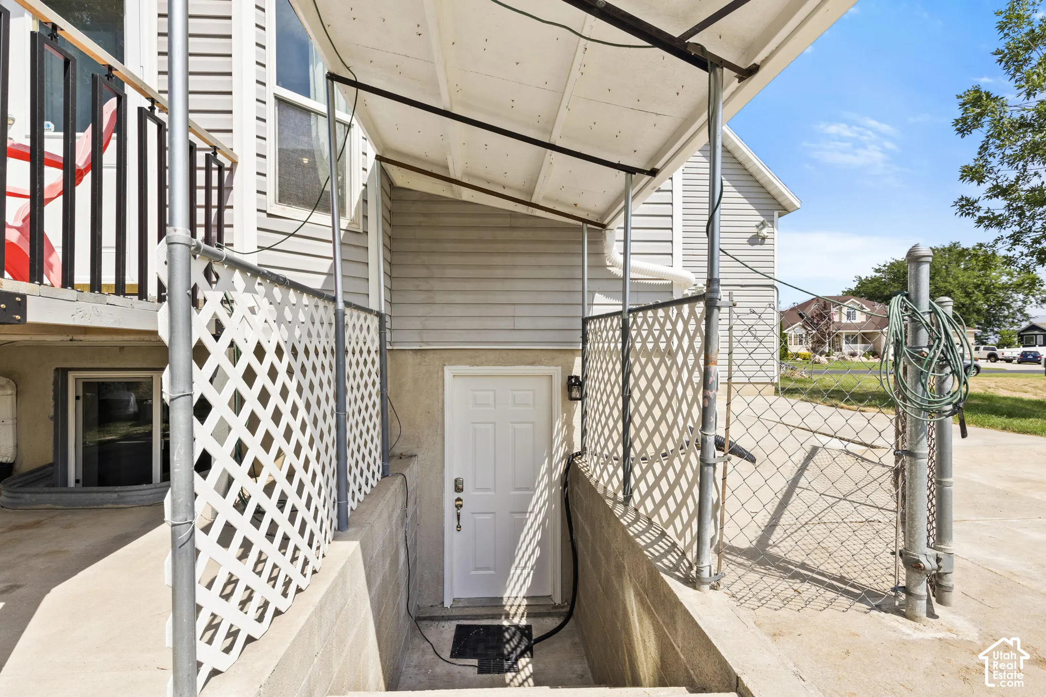 Basement entrance