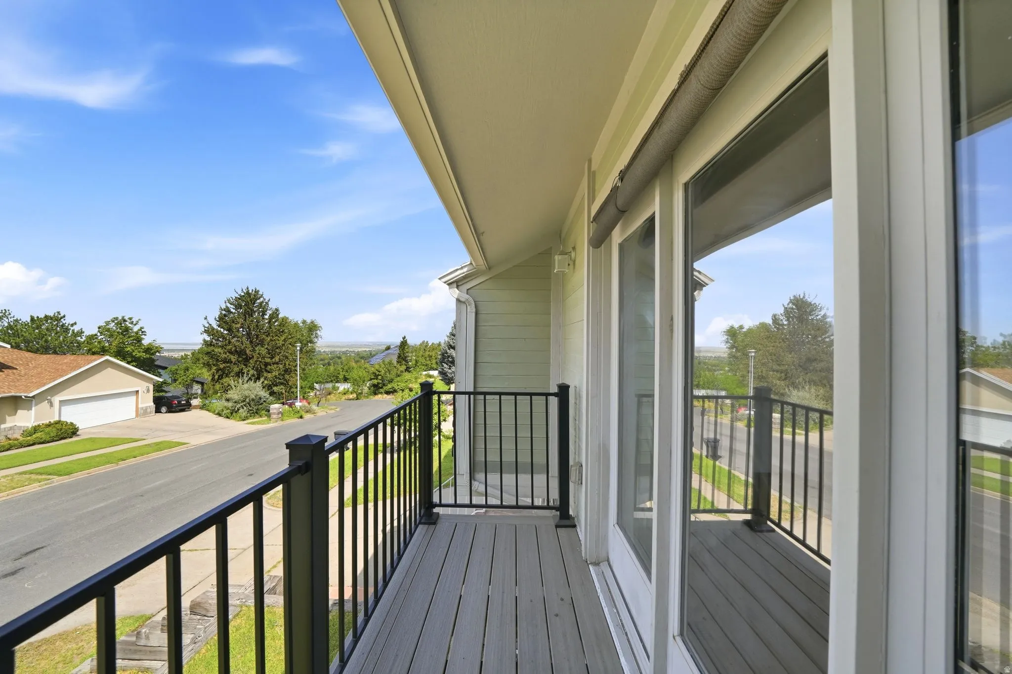 Newly added balcony in April 2026.