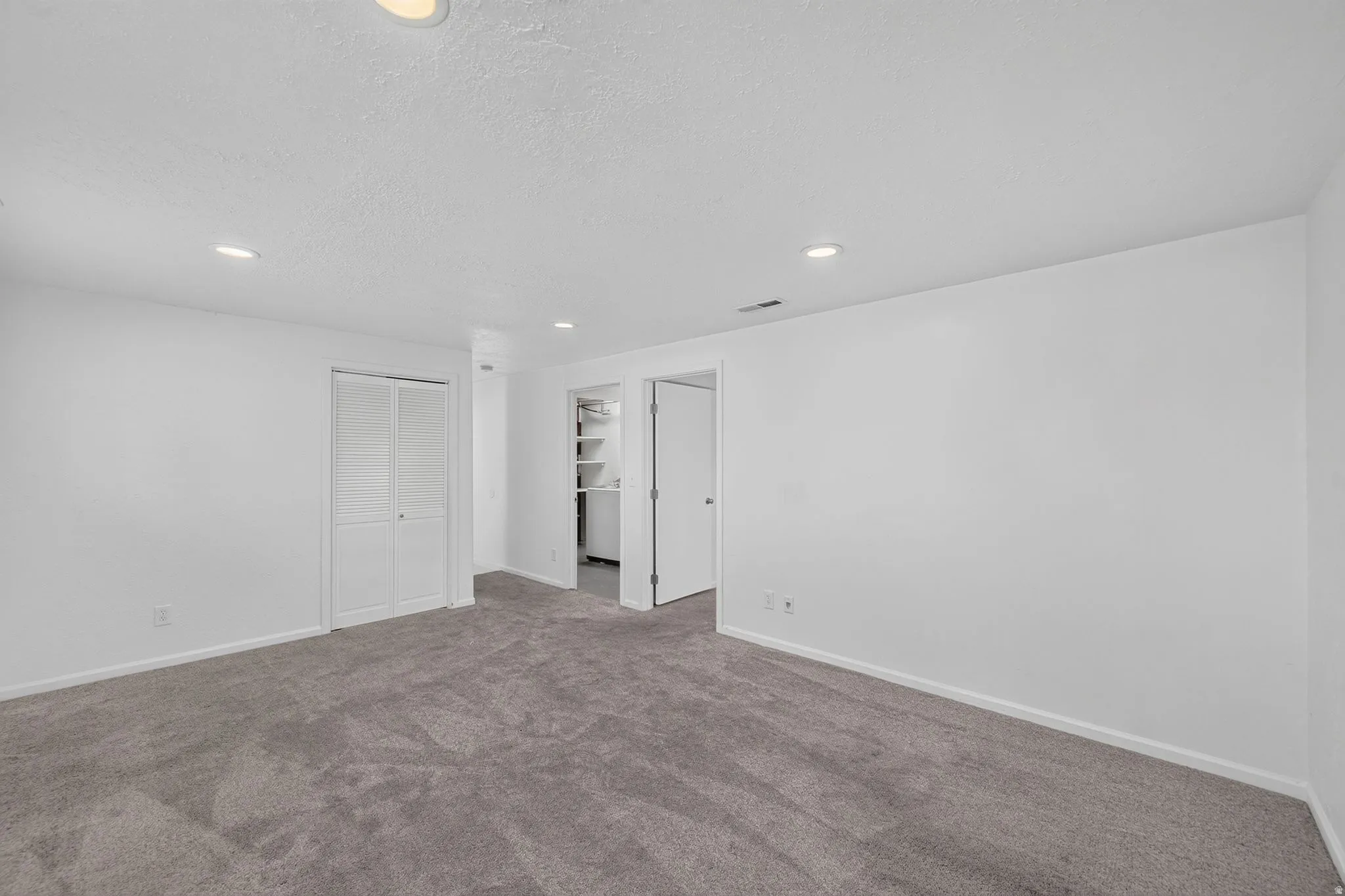 Downstairs living area.
