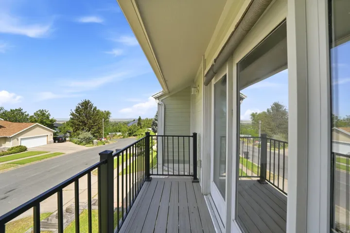 Newly added balcony in April 2026.