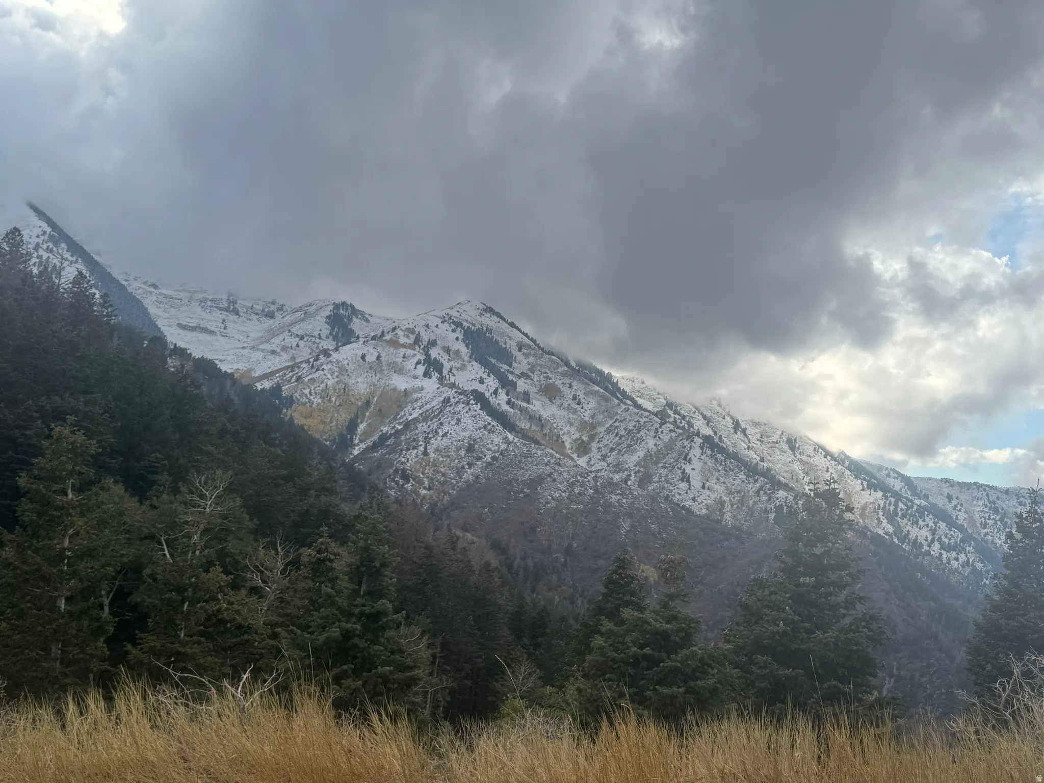 Bates Canyon in winter