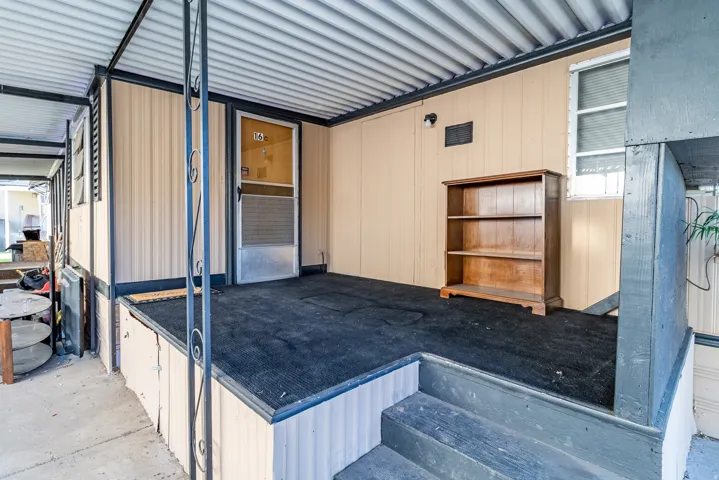 Covered porch
