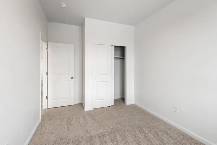 Neutral-toned carpet flooring