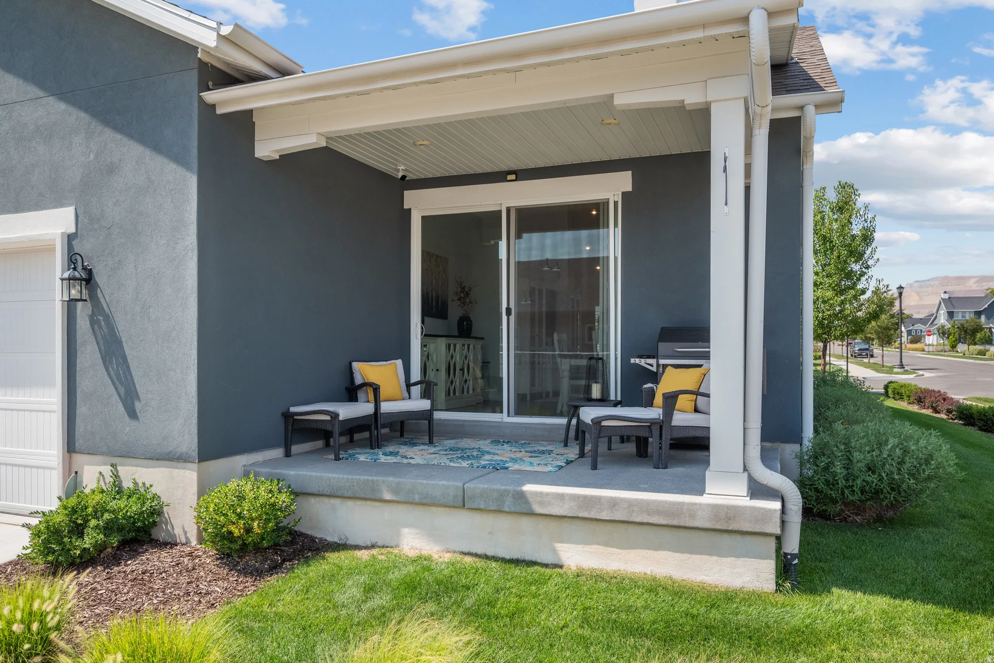 Covered patio