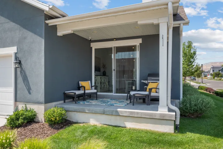 Covered patio