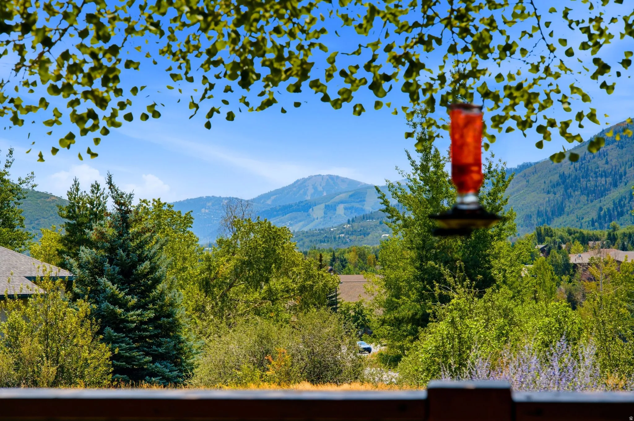 Front deck views of Park City, Canyons, and Deer Valley Mountain Resorts