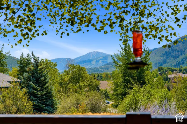 Front deck views of Park City, Canyons, and Deer Valley Mountain Resorts