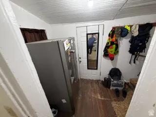 Unit 1 laundry/storage/mudroom