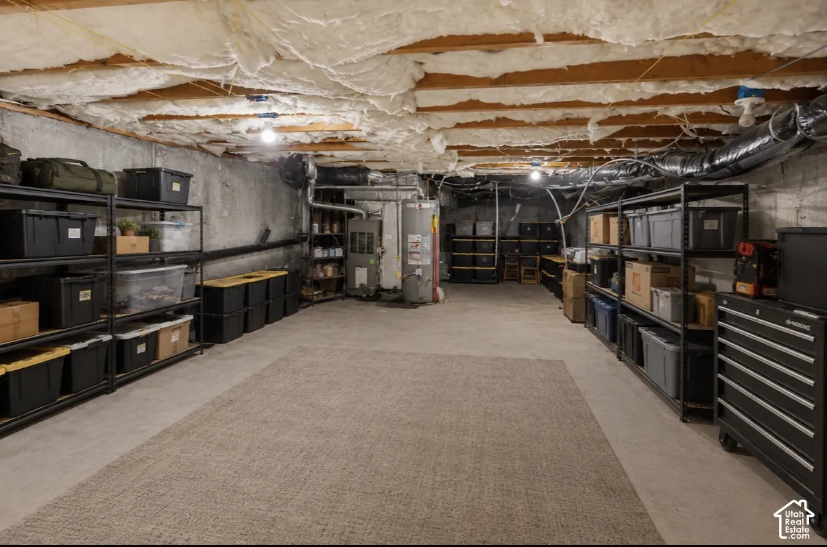 Dedicated stairs take you to your crawl space and mechanical room with ample storage.