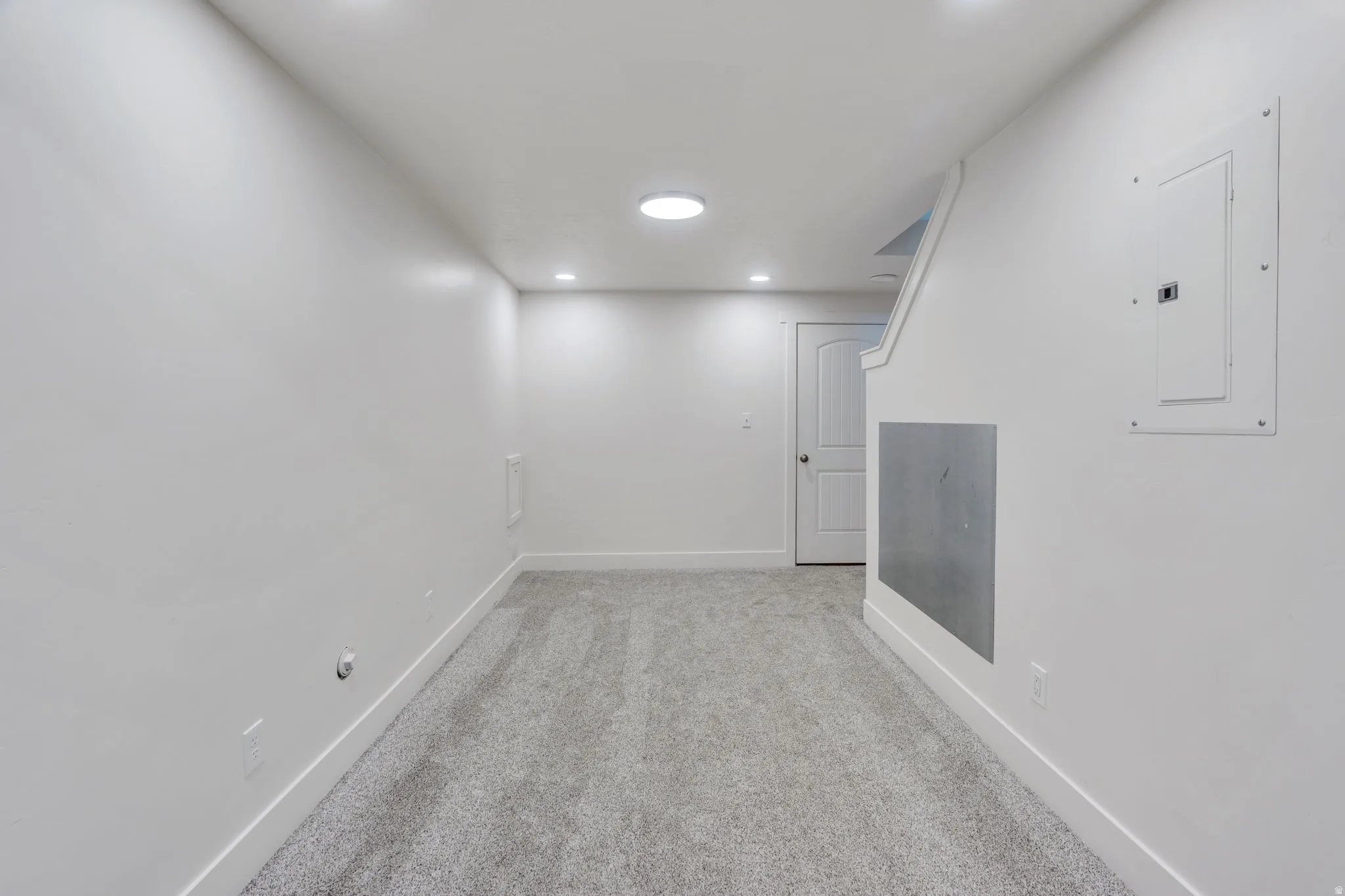 Hallway to the family room