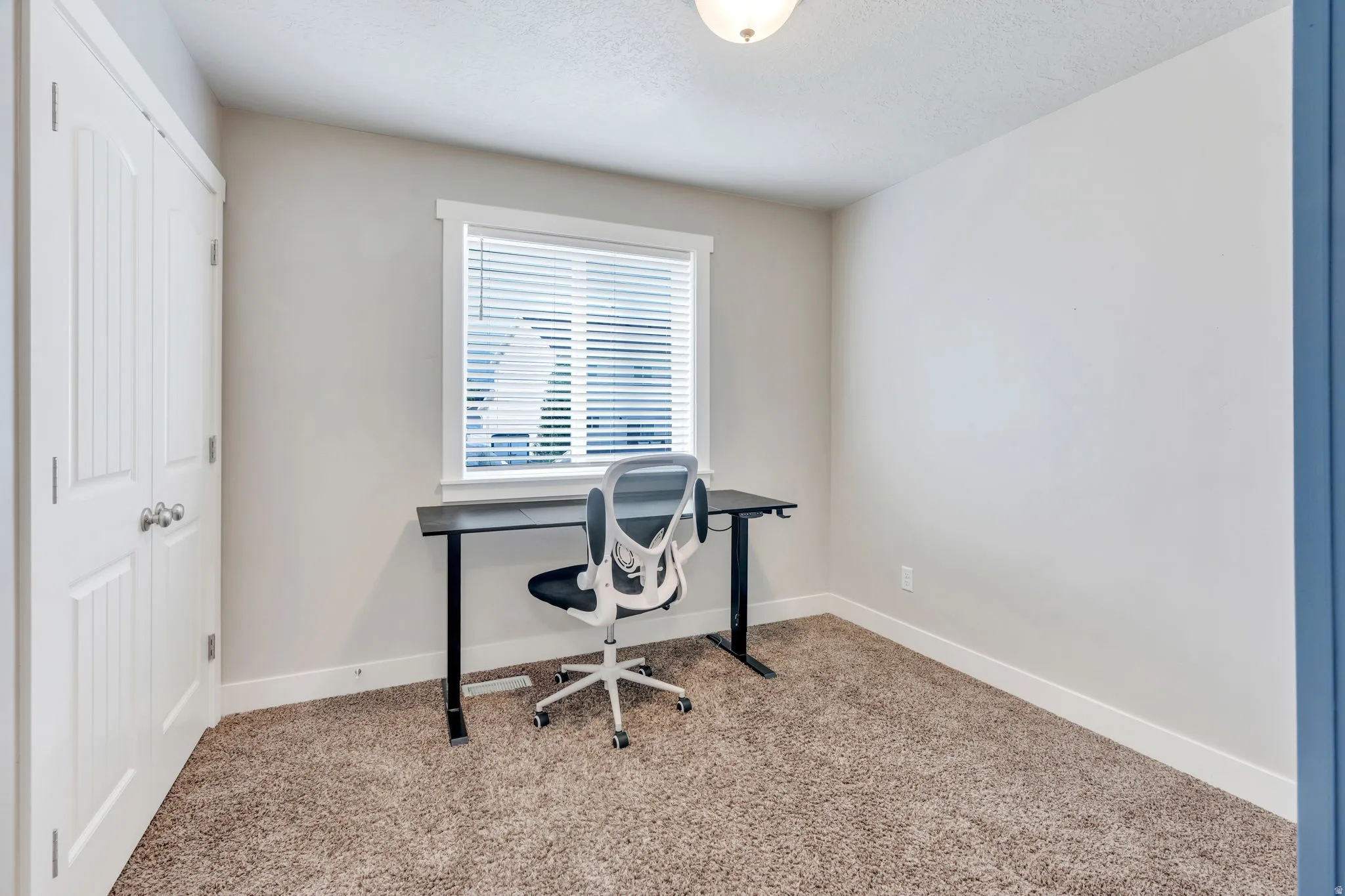 Bedroom #4 is being used as an office