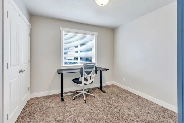 Bedroom #4 is being used as an office
