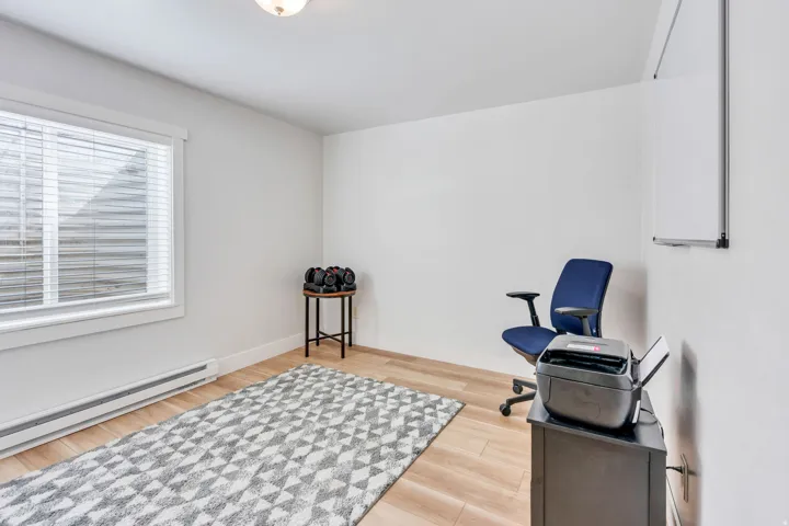 Bedroom #5 has laminate flooring